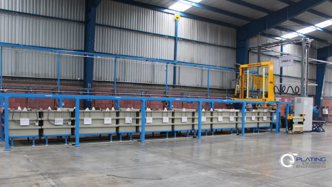 Planta de tratamientos superficiales para autopartes