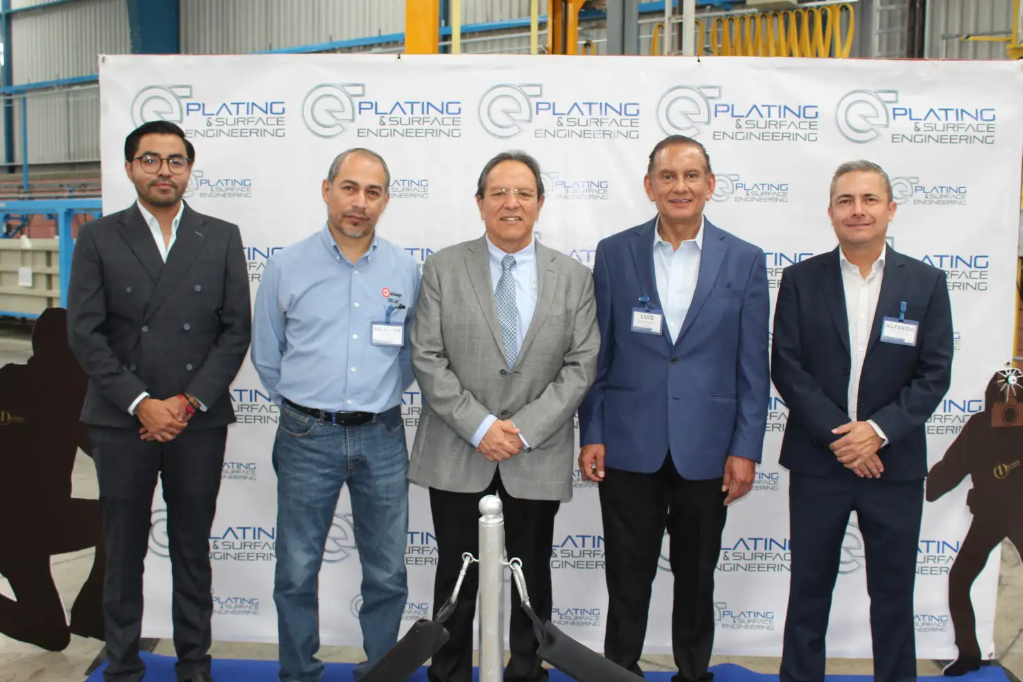 Johnatan Martínez (Claugto), Salvador Jiménez (Elay), Francisco Granados Luis Hurtado, Alfredo Arzola (Claugto).